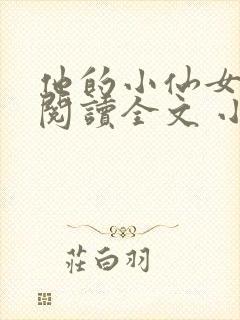 他的小仙女免费阅读全文 小说