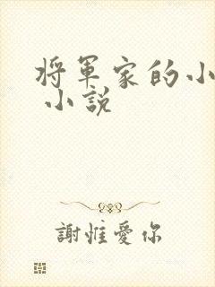 将军家的小娇娘 小说