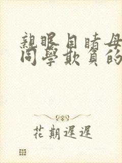 亲眼目睹母亲被同学欺负的小说