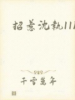 招惹沈执11h