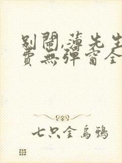 别闹,薄先生免费无弹窗全文