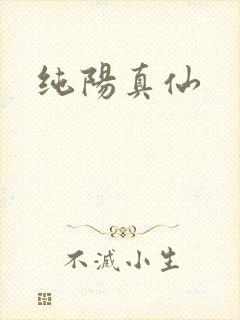纯阳真仙封面