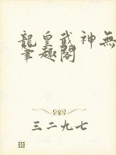 龙皇武神无弹窗笔趣阁封面