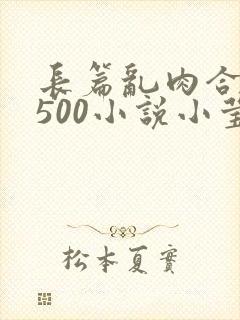 长篇乱肉合集乱500小说小莹