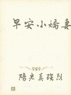 早安小娇妻