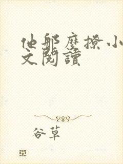 他那么撩小说全文阅读封面