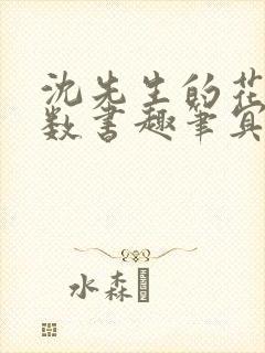 沈先生的花式调数书趣笔冥鸿封面