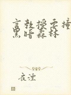言教授要撞坏了黑暗森林