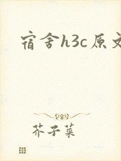 宿舍h3c原文