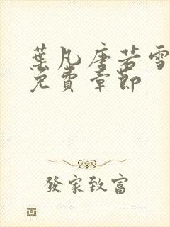 叶凡唐若雪医婿免费章节