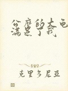 公么的大龟强大满足了我