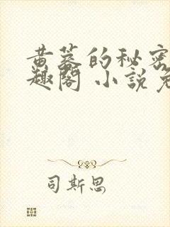 黄蓉的秘密 笔趣阁 小说免费阅读