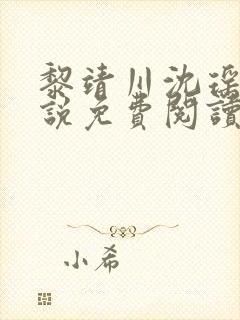 黎靖川沈瑶初小说免费阅读最新章节