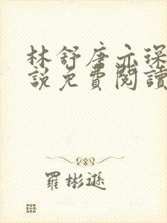 林舒唐亦琛的小说免费阅读无弹窗
