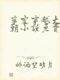 宁宸穿越大玄王朝小说免费阅读无弹窗