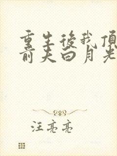 重生后我顶替了前夫白月光最新章封面