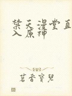 禁天漫堂直接进入原神