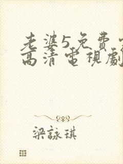 老婆5免费完整高清电视剧封面