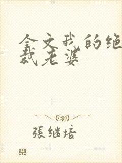 全文我的绝美总裁老婆