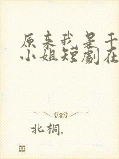 原来我是千金大小姐短剧在线观看封面