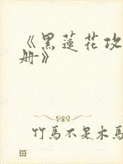 《黑莲花攻略手册》