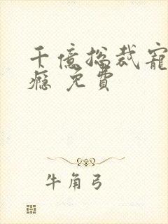 千亿总裁宠妻上瘾 免费