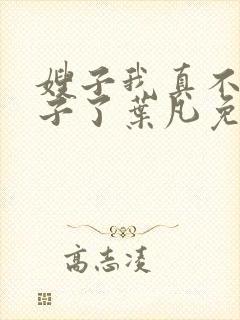嫂子我真不是傻子了叶凡免费阅读封面