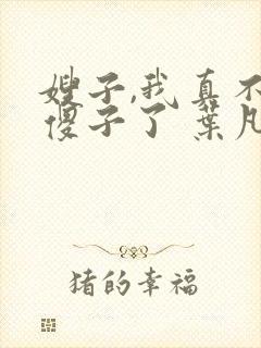 嫂子,我真不是傻子了 叶凡封面