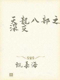 天龙八部之极乐深交封面