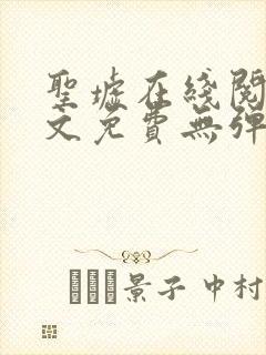 圣墟在线阅读全文免费无弹窗封面