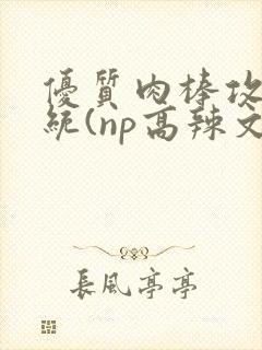 优质肉棒攻略系统(np高辣文)