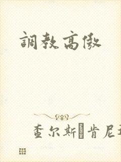 调教高傲封面