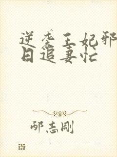 逆袭王妃邪王日日追妻忙