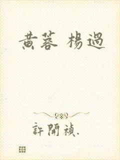 黄蓉 杨过