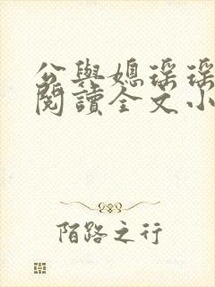 公与媳瑶瑶免费阅读全文小说结局是封面