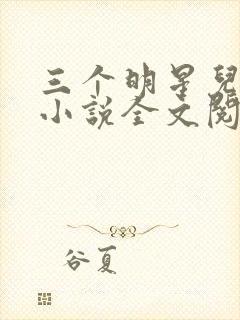 三个明星儿媳妇小说全文阅读