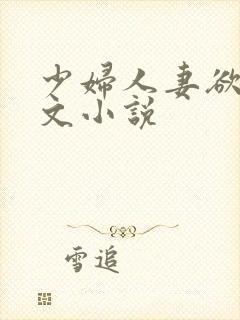 少妇人妻欲望辣文小说
