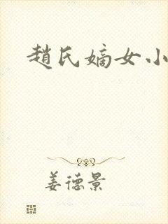 赵氏嫡女小说封面