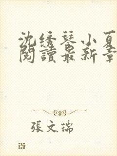 沈绣琴小夏全文阅读最新章节封面