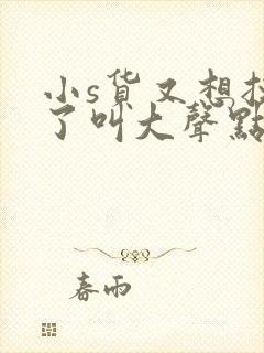 小s货又想挨c了叫大声点