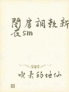 闺房调教新婚之夜sm