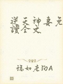 逆天神妻免费阅读全文