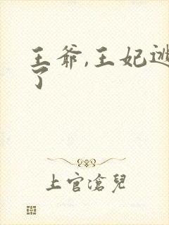 王爷,王妃逃婚了