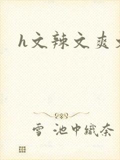 h文辣文爽文