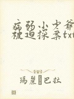 病弱小少爷又在被迫探案txt下载封面