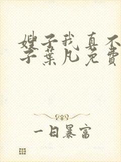 嫂子我真不是傻子叶凡免费下载