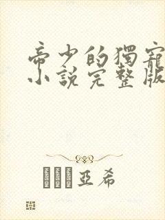 帝少的独宠娇妻小说完整版本