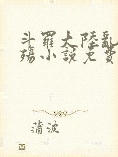 斗罗大陆乱世浮殇小说免费阅读