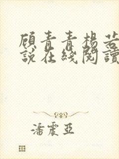 顾青青杨若兰小说在线阅读