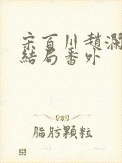 宋百川赵澜玉大结局番外